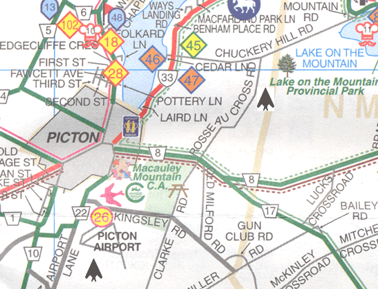 Prince Edward County Map